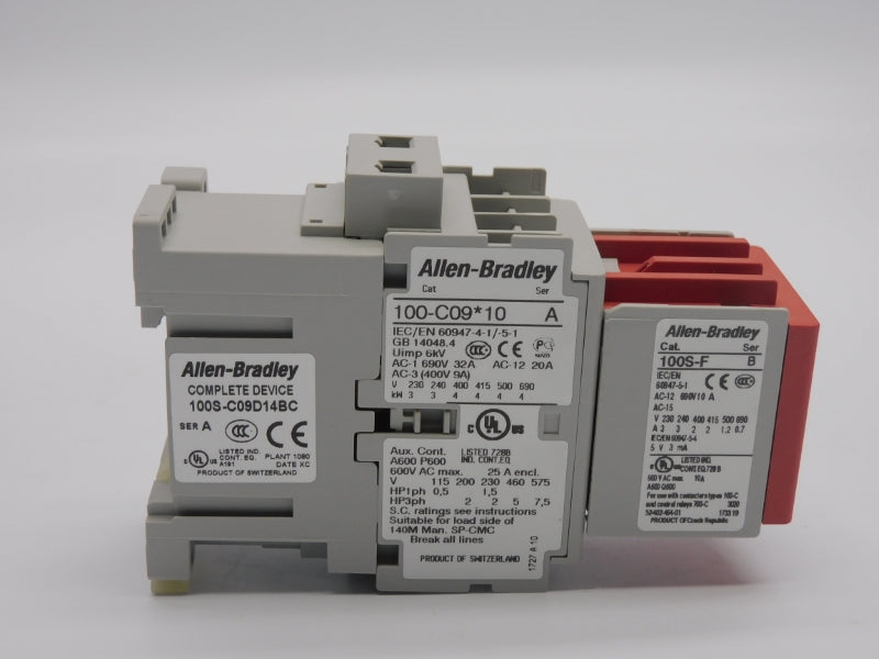 ALLEN BRADLEY 100S-C09D14BC SER. A 110/120V (BR/WH) NSMP