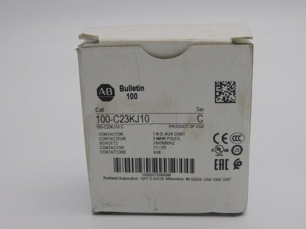 ALLEN BRADLEY 100-C23KJ10 SER. C 24V 32A (WH) NSMP