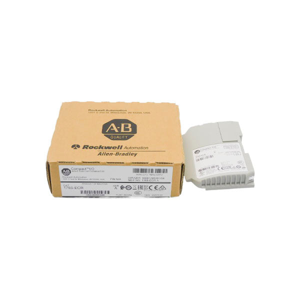 ALLEN BRADLEY 1769-ECR SER. A VER. 04 24VDC 0.005A NSMP