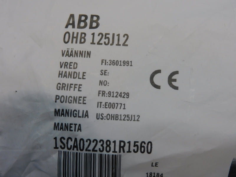 ABB 1SCA022381R1560 OHB125J12 NSMP