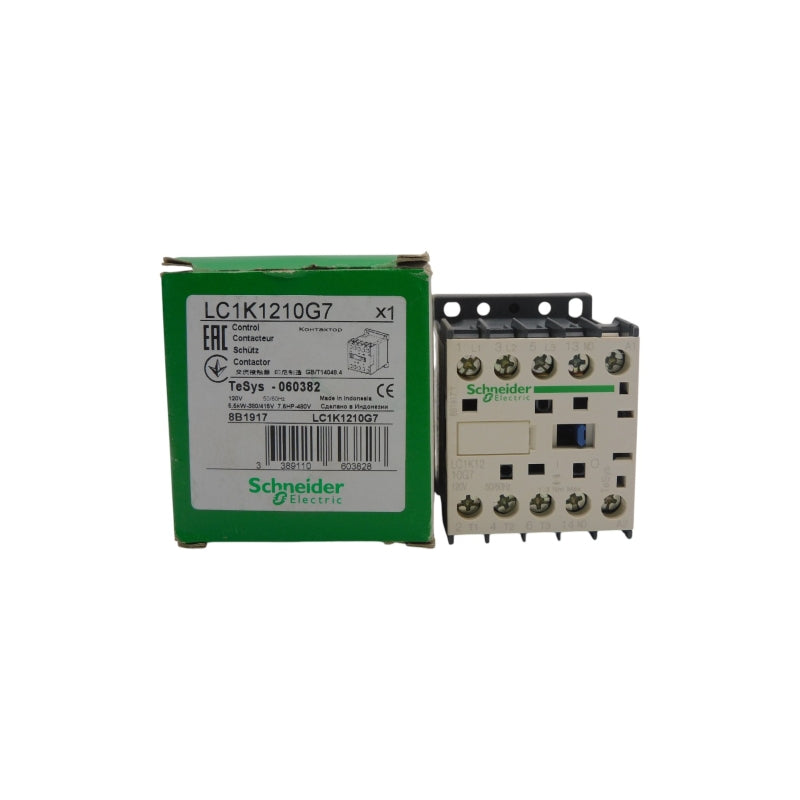 SCHNEIDER ELECTRIC LC1K1210G7 120V 20A NSMP