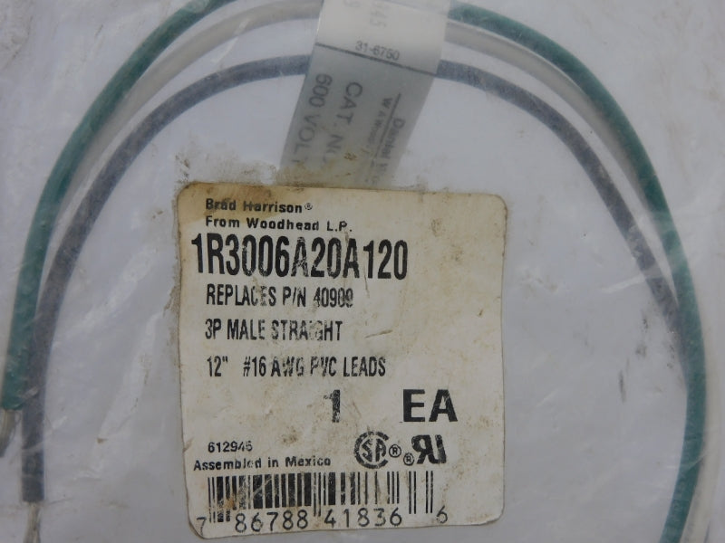 DANIEL WOODHEAD 1R3006A20A120 40900 600V NSMP