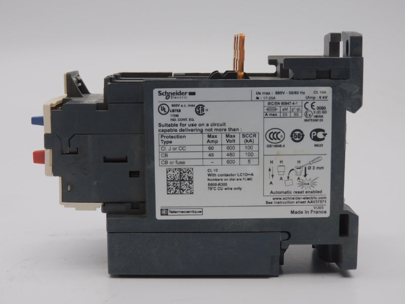 SCHNEIDER ELECTRIC LRD325 690V 17-25A NSMP