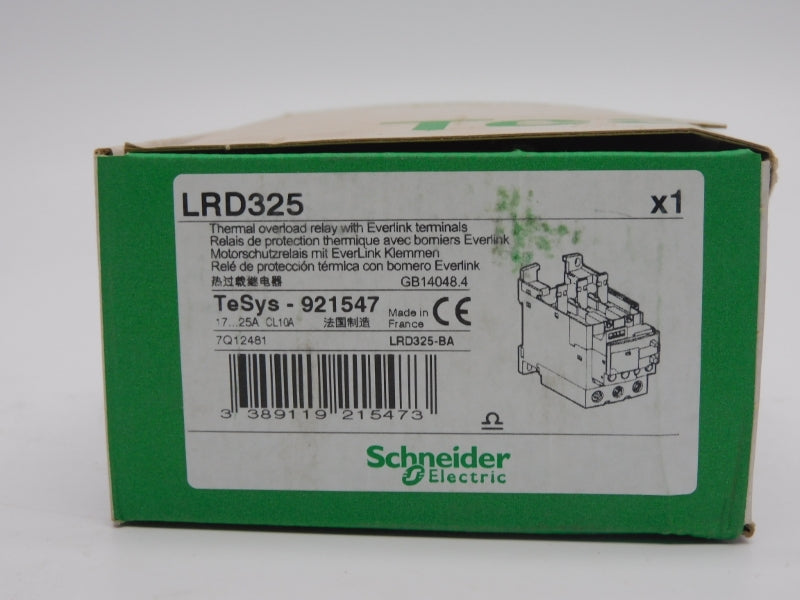 SCHNEIDER ELECTRIC LRD325 690V 17-25A NSMP