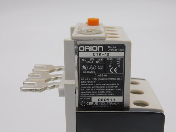 CERUS INDUSTRIAL CTK-40 18-26A NSNP