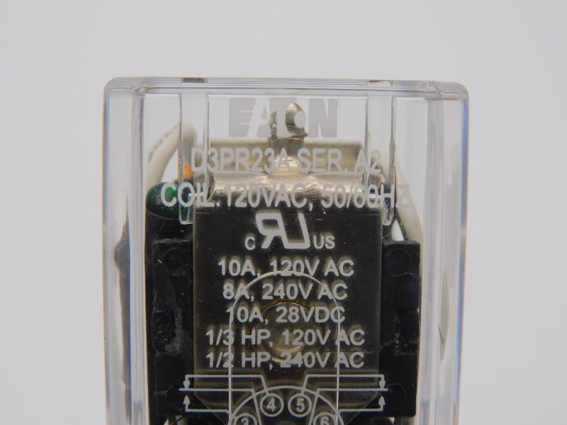 EATON D3PR23A SER. A2 120VAC 10A UNMP