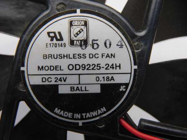 ORION FANS OD9225-24H 24VDC 0.18A NSNP