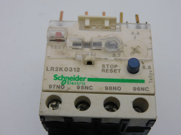 SCHNEIDER ELECTRIC LR2K0312 690V 3.7-5.5A UNMP