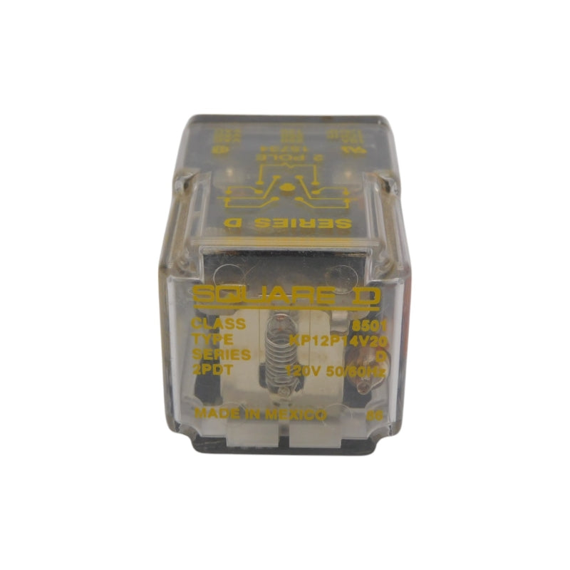 SQUARE D 8501KP12P14V20 SER. D 120V 10A UNMP