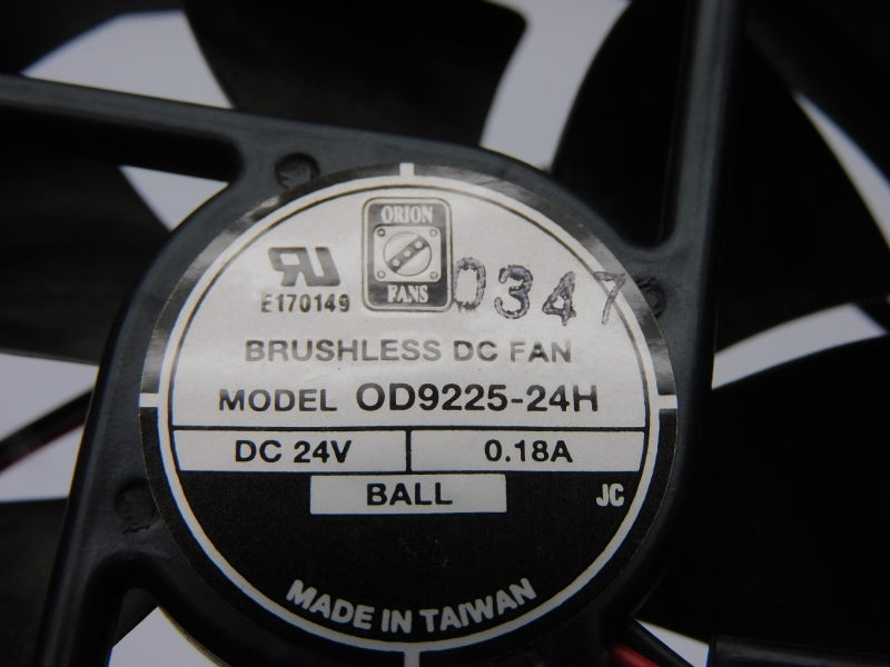 ORION FANS OD9225-24H 24VDC 0.18A UNMP