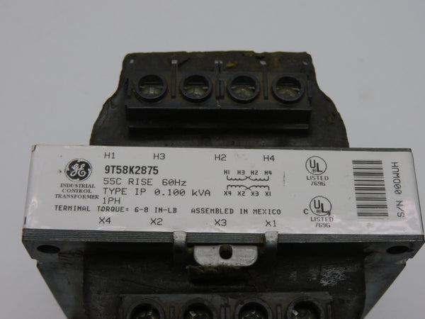 GENERAL ELECTRIC 9T58K2875 120/240V NSMP