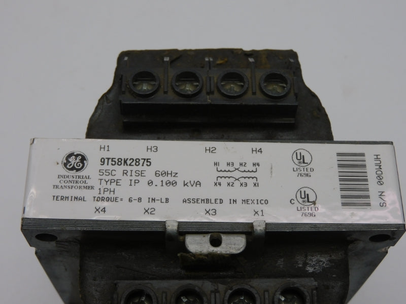 GENERAL ELECTRIC 9T58K2875 120/240V NSMP