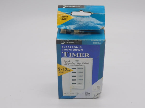 INTERMATIC EI230W 125VAC 15A 2-12HR NSMP