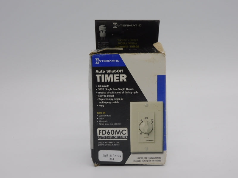INTERMATIC FD60MC 250VAC 20A 60MIN NSMP