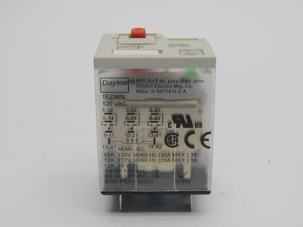DAYTON 1EZ96N 120VAC 15A UNMP