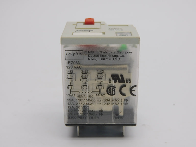 DAYTON 1EZ96N 120VAC 15A UNMP