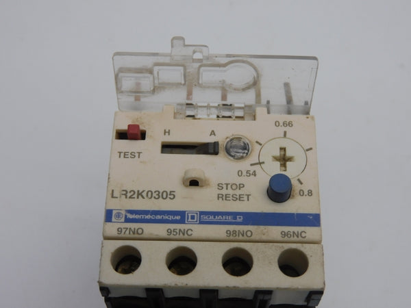TELEMECANIQUE LR2K0305 690V 0.54-0.8A UNMP