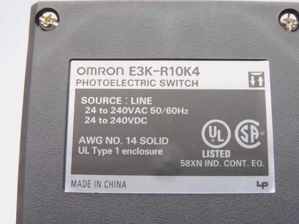 OMRON E3K-R10K4 24-240VAC/DC NSNP
