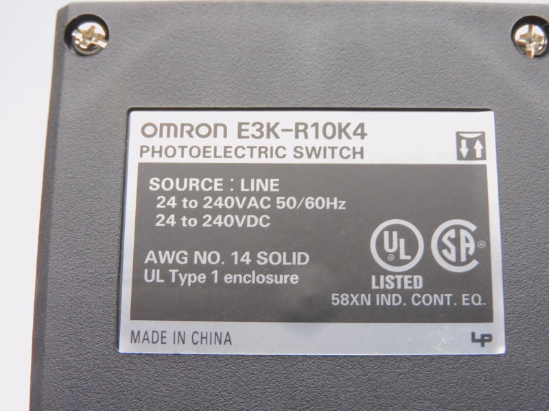 OMRON E3K-R10K4 24-240VAC/DC NSNP