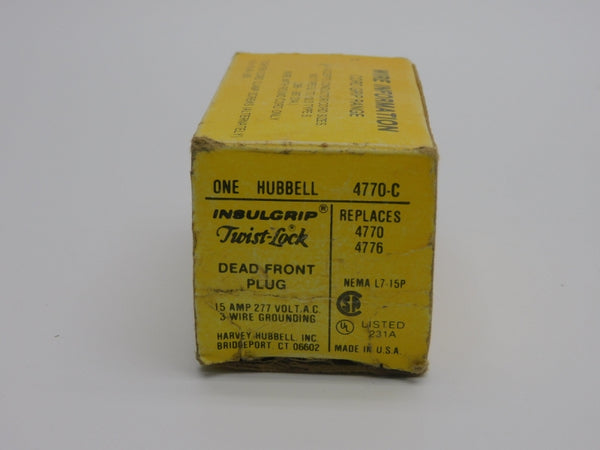HUBBELL 4770-C 277VAC 15A NSMP