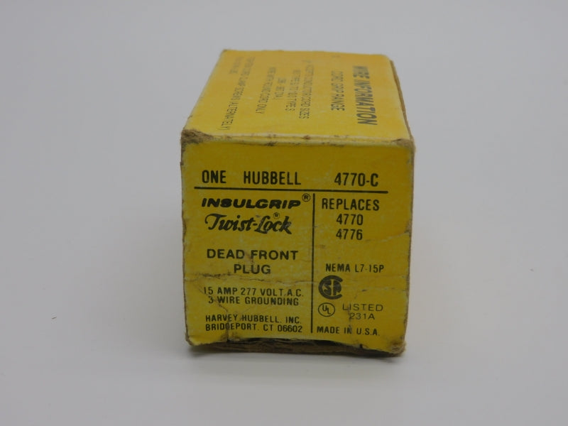 HUBBELL 4770-C 277VAC 15A NSMP