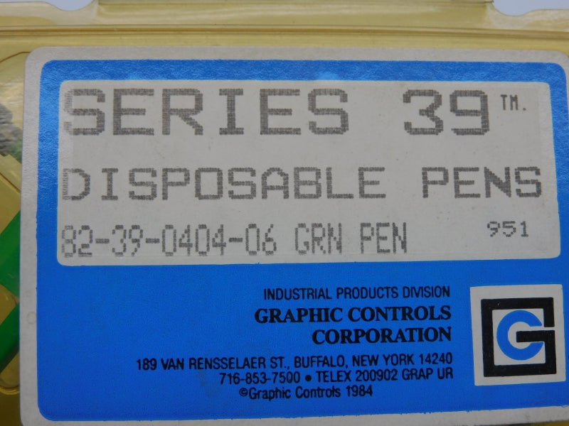 GRAPHIC CONTROLS 82-39-0404-06 (PKG OF 6) NSMP