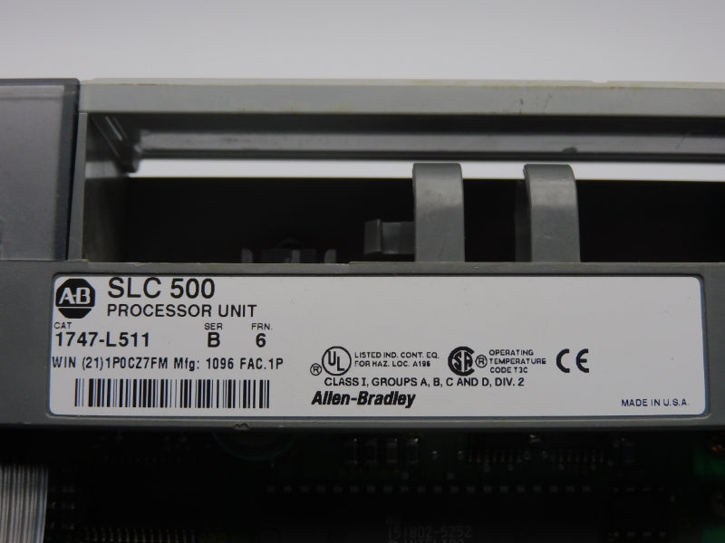 ALLEN BRADLEY 1747-L511 SER. B F/W 6 (NO BATTERY) NSNP