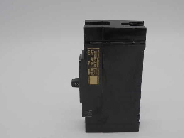 WESTINGHOUSE EH1020 277VAC 20A UNMP