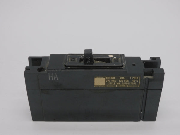 WESTINGHOUSE EH1020 277VAC 20A UNMP