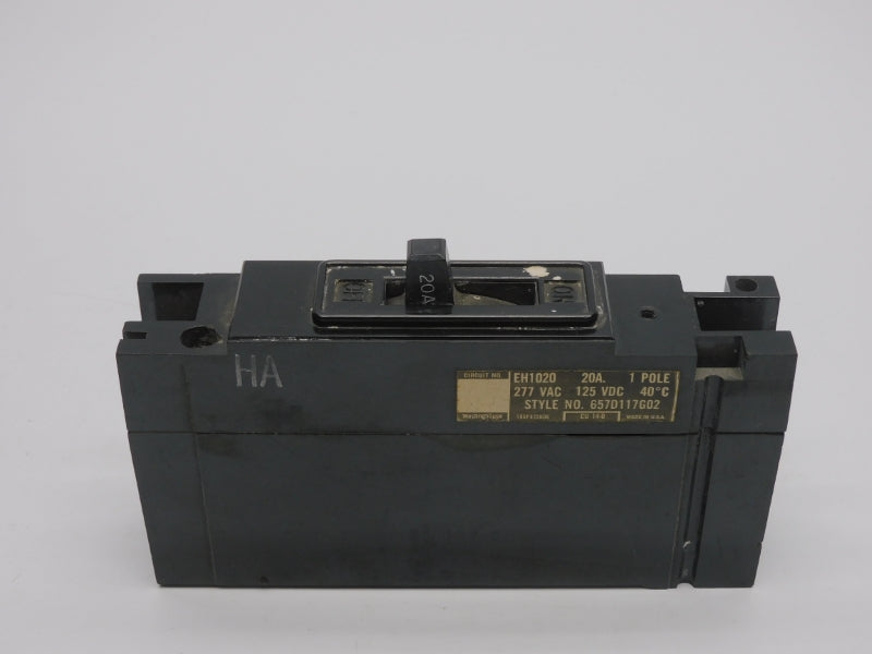 WESTINGHOUSE EH1020 277VAC 20A UNMP