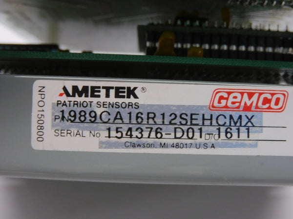 GEMCO 1989CA16R12SEHCMX UNMP