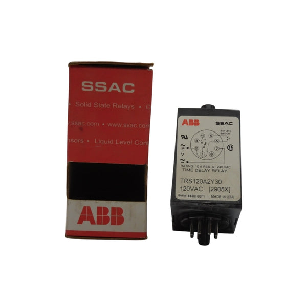 ABB TRS120A2Y30 240VAC 10A 1-30SEC NSMP