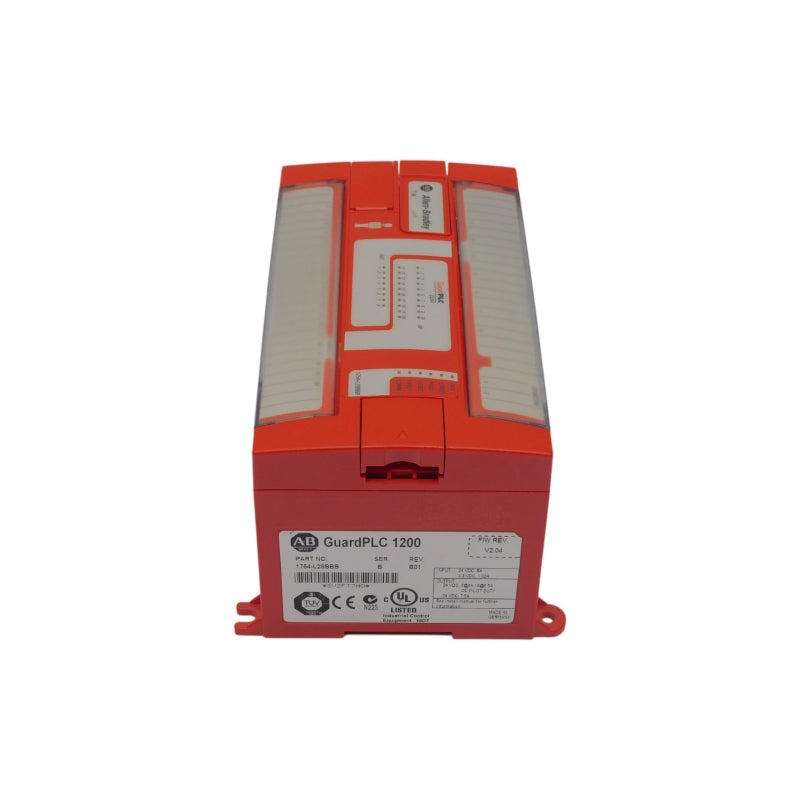 ALLEN BRADLEY 1754-L28BBB SER. B F/W V2.04 REV. B01 24VDC 8A NSNP