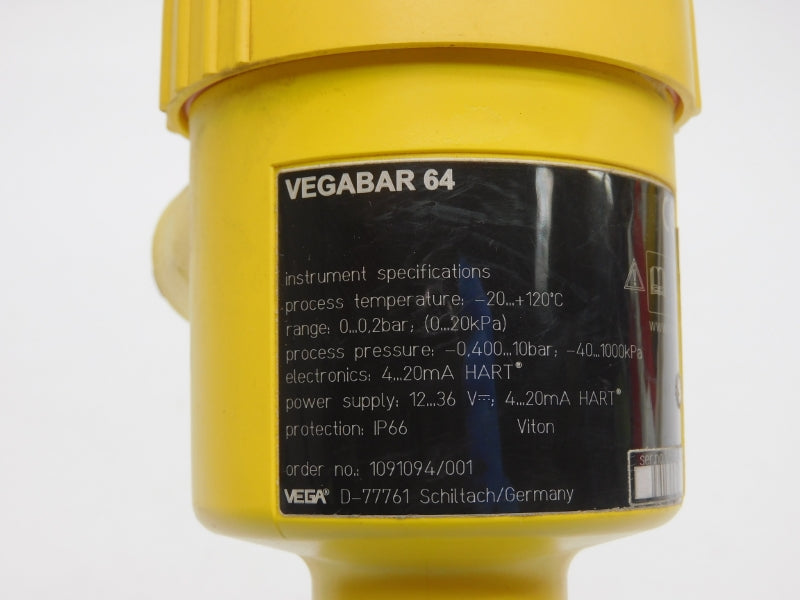 VEGA VEGABAR64 12-36V NSNP