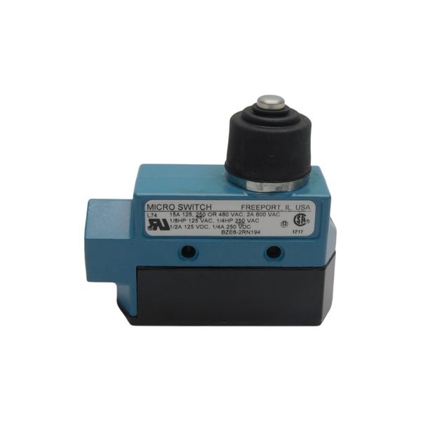 MICRO SWITCH BZE6-2RN194 600VAC 15A NSNP