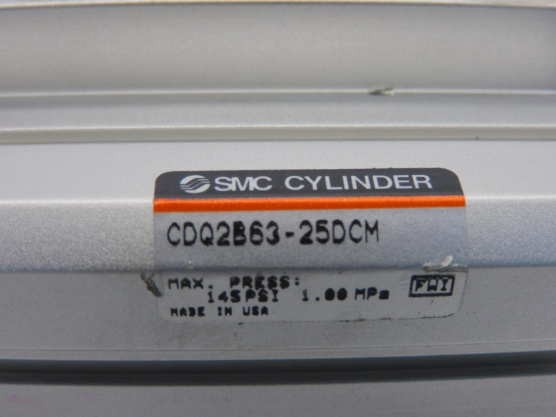 SMC CDQ2B63-25DCM 145PSI NSNP