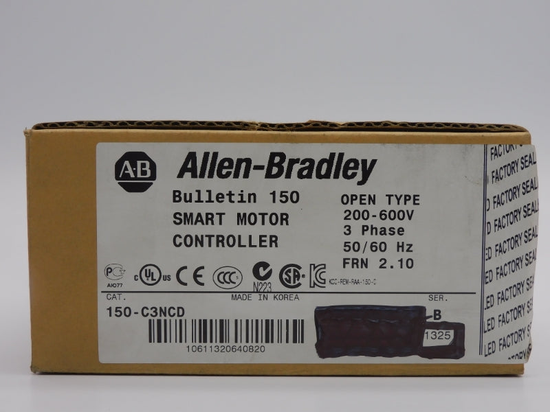 ALLEN BRADLEY 150-C3NCD SER. B F/W 2.10 200-600V 5.2A NSMP