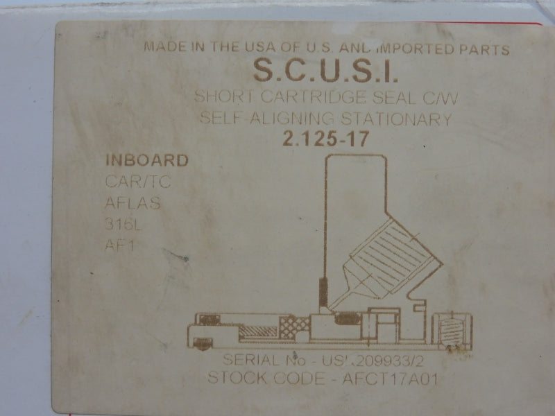 AES SEAL AFCT17A01 NSMP
