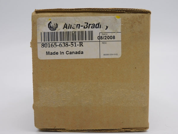 ALLEN BRADLEY 80165-638-51-R (BR/YL) NSMP