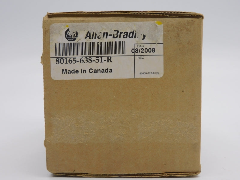 ALLEN BRADLEY 80165-638-51-R (BR/YL) NSMP