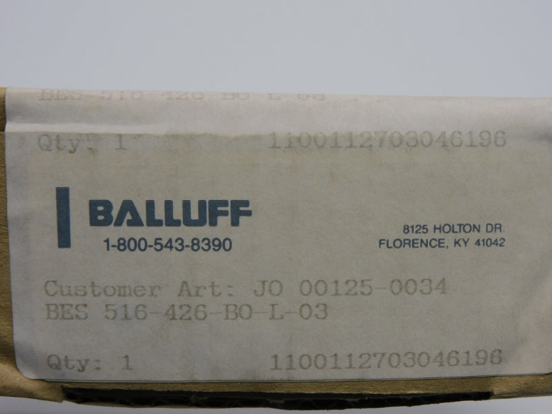 BALLUFF BES516-426-BO-L-03 NSFS