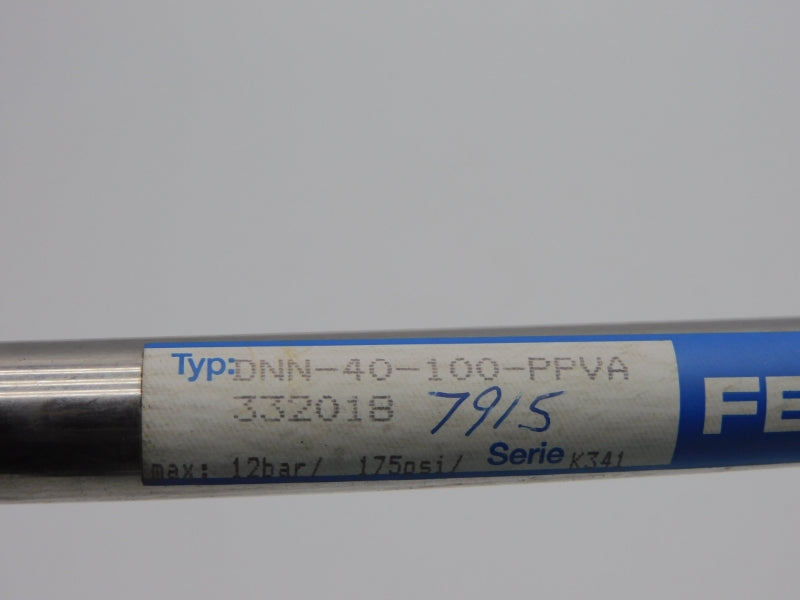 FESTO DNN-40-100-PPVA 332018 175PSI NSNP