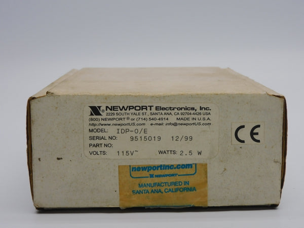 NEWPORT IDP-0/E 115V NSMP