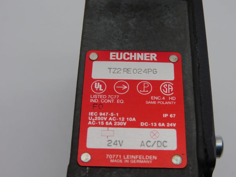 EUCHNER TZ2RE024PG 046567 24VAC/DC 6A NSMP