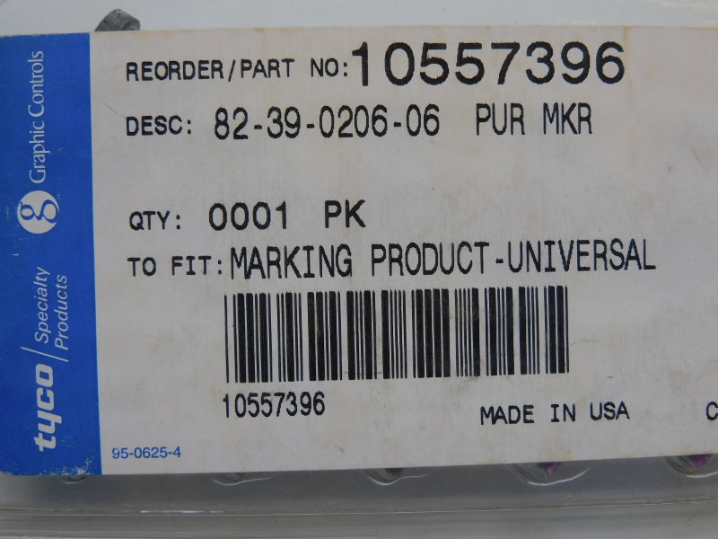GRAPHIC CONTROLS 82-39-0206-06 10557396 (PKG OF 6) NSMP