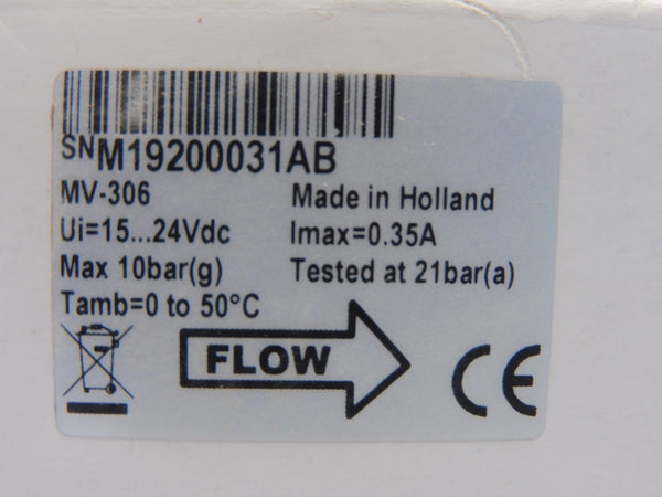 BRONKHORST MV-306 15-24VDC 0.35A NSMP