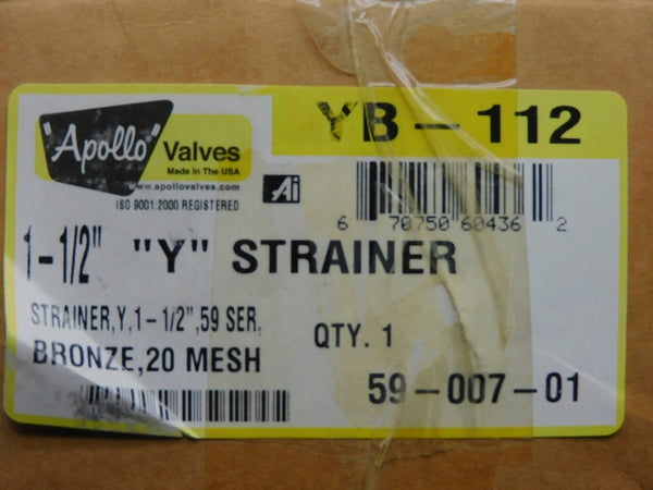 APOLLO YB-112 1-1/2" NSMP