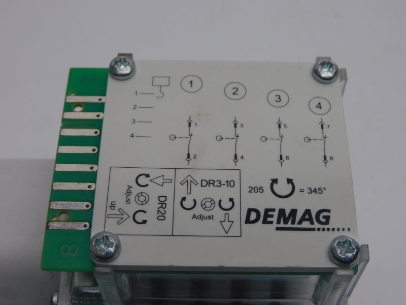 DEMAG CRANES SGG4-205 71909945 230VAC 1.5A NSNP