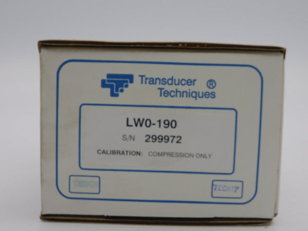 TRANSDUCER TECHNIQUES LW0-190 NSFS
