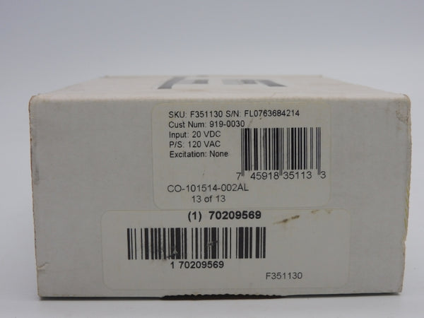 SIMPSON 919-0030 F351130 120VAC NSMP